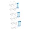 ORFOFE 12pcs Holder Clip Storage Box Box for Newborn Boy Girl Portable Cases Ropes view 1