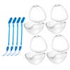 ORFOFE 12pcs Holder Clip Storage Box Box for Newborn Boy Girl Portable Cases Ropes view 2