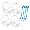 ORFOFE 12pcs Holder Clip Storage Box Box for Newborn Boy Girl Portable Cases Ropes view 3