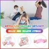 1pcs Squishy Cat Squeeze Toys, Squeeze cat Kawaii Sticky Squishies Stress Relief Squishies for Kids Party Favors, Pinch Family Fidget Toys Squishy Suitable Adults Kids view 2