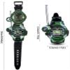 Walkie Talkie for Kids,Walkie Talkies Watch Spy Army Toys Gifts for Children,Two-Way Radio Walky Talky Watches with Flashlight Children Outdoor Game Interphone Toy Game(2 Pack) view 4