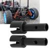 2PCS RC Car Wheel Stub Axles Steel Stable Wheel Axles ZD Racing 1/8 RC Vehicle Black view 4