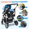 CIMAXIC Versatile Stroller Caddy Cup Holder Organizer Bag Stroller Storage Attachment for Easy Organizati view 3