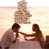 Lust Tower - Super Naughty Game, 48Pcs Couples Tumbling Block Game, Valentine Stacking Wooden Blocks view 3