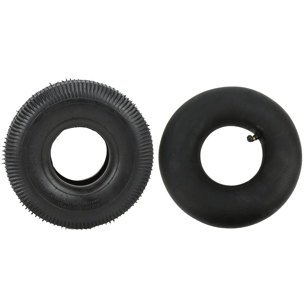4.103.504 Inner Tube Tire, Thickened Rubber Pneumatic Inner Outer Tyre Replacement for Electric Tricycles Trolleys