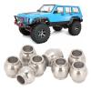 Masyrt 1/10 Scale RC Shock Damper Ball Head, 8 Piece Set, Compatible with Hpi, Hsp, Losi, Axial, Tamiya, Redcat, Himoto, Kyosho - RC Accessories & Parts view 2