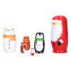 evhooe 6pcs Russian Nesting Dolls Gifts Wooden Painting Art Crafts Cartoon Ornaments for Home Decoration view 2