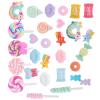 29Pcs Simulation Candy Set DIY Food Set Craft Decor Plastic Decoration for Phone Shell Shop Bulletin Board view 2