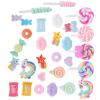 29Pcs Simulation Candy Set DIY Food Set Craft Decor Plastic Decoration for Phone Shell Shop Bulletin Board view 3