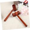 CAXUSD 5pcs Mini Wooden Judge Gavel Law Costume Accessory Smooth Finish for Courtroom Role Play and Cosplay Events view 4