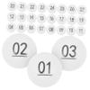 HOLIDYOYO Game Balls 50pcs Small Raffle Drawing Balls Plastic Seamless Numbers Balls for Parties Activities view 1