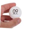 HOLIDYOYO Game Balls 50pcs Small Raffle Drawing Balls Plastic Seamless Numbers Balls for Parties Activities view 2