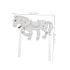 Abaodam 4pcs Horse Shadow Puppets Craft for Creative Traditional Chinese Style Materials for Endless Fun and Imagination view 2