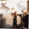 Abaodam 4pcs Horse Shadow Puppets Craft for Creative Traditional Chinese Style Materials for Endless Fun and Imagination view 4