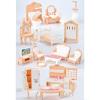 35 Pcs Dollhouse Furniture Accessories Set Mini House Furniture Small Dollhouse Miniature Furniture Play House Accessories 1:12 Tiny Kitchen Bedroom LivingRoom Bathroom Boy Girl Toddler3Y+ view 1