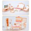 35 Pcs Dollhouse Furniture Accessories Set Mini House Furniture Small Dollhouse Miniature Furniture Play House Accessories 1:12 Tiny Kitchen Bedroom LivingRoom Bathroom Boy Girl Toddler3Y+ view 3