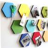 Parliky Hexagon Tack Board Felt Board for Wall Wool Felt Sticker Set Adhesive Wall Stickers Classroom Decor view 4
