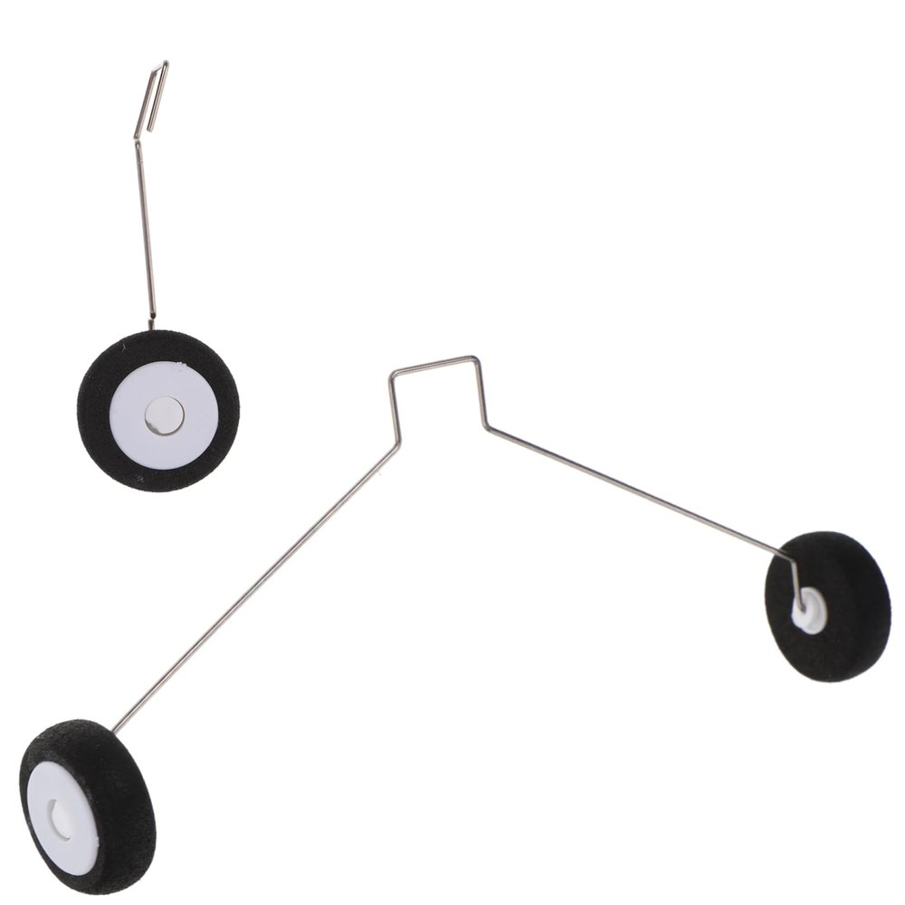 BRIGHTFUFU Rc Airplane Gear Kit Airplane Gear Accessory for Easy to Install Beginner Supply Stable Material for Reliable Performance
