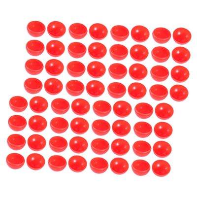 CAXUSD 100pcs Reusable Pvc Lottery Balls for Party Fillable Raffle Drawing Game Balls Carnival Supplies Openable Design