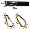 GLSTOY 2pcs Non-Slip Stroller Organizer Hooks for Convenient Gear Storage Easy Design for Diaper Bags Shopping Bags and More view 2