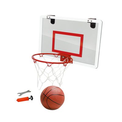 GARVALON 1pc Mini Basketball Board Door Hanging Design for Indoor Fun Easy to Assemble Space-Saving Basketball for Play Material