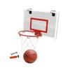 GARVALON 1pc Mini Basketball Board Door Hanging Design for Indoor Fun Easy to Assemble Space-Saving Basketball for Play Material view 1