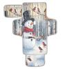 Kigai Christmas Snowmen Diaper Changing Pad for Boys and Girls Waterproof Foldable Portable Changing Pad Travel Baby Changing Pad view 1