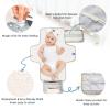 Kigai Christmas Snowmen Diaper Changing Pad for Boys and Girls Waterproof Foldable Portable Changing Pad Travel Baby Changing Pad view 3