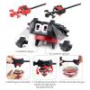 COCOFOX 2 Pack Burst Tops Launchers, (Only Compatible with Burst), Right/Left-Spin Launcher, Battling Launcher, Gyro Accessories(Black+Red) view 2
