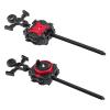 COCOFOX 2 Pack Burst Tops Launchers, (Only Compatible with Burst), Right/Left-Spin Launcher, Battling Launcher, Gyro Accessories(Black+Red) view 3