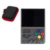 ConGamefun Mini V4 Portable Handheld Games Console with Storage Bag, 2000mAh Rechargeable Battery, Great Gift Ideas for A Birthday Present-Transparent Black (Without Memory Card) view 1