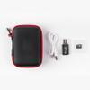 ConGamefun Mini V4 Portable Handheld Games Console with Storage Bag, 2000mAh Rechargeable Battery, Great Gift Ideas for A Birthday Present-Transparent Black (Without Memory Card) view 3