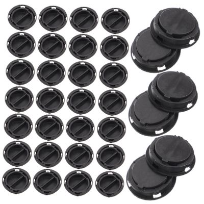 HONMEET 50pcs Unbreakable Piggy Bank Bottom Covers Plastic Money Box Counter Plugs for Safe for