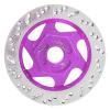 Masyrt Universal Aluminum Alloy 4PCS RC Car Brake Disc with 1/10 Metal Hex Adapter for Remote Control Cars - High Performance Accessory (Purple) view 4