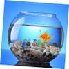 WHAMVOX 50pcs Hydroponic Plant Glass Marbles Beads Shiny Balls Glittered Decorative Balls Glass Toys view 2