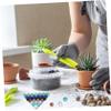 WHAMVOX 50pcs Hydroponic Plant Glass Marbles Beads Shiny Balls Glittered Decorative Balls Glass Toys view 4