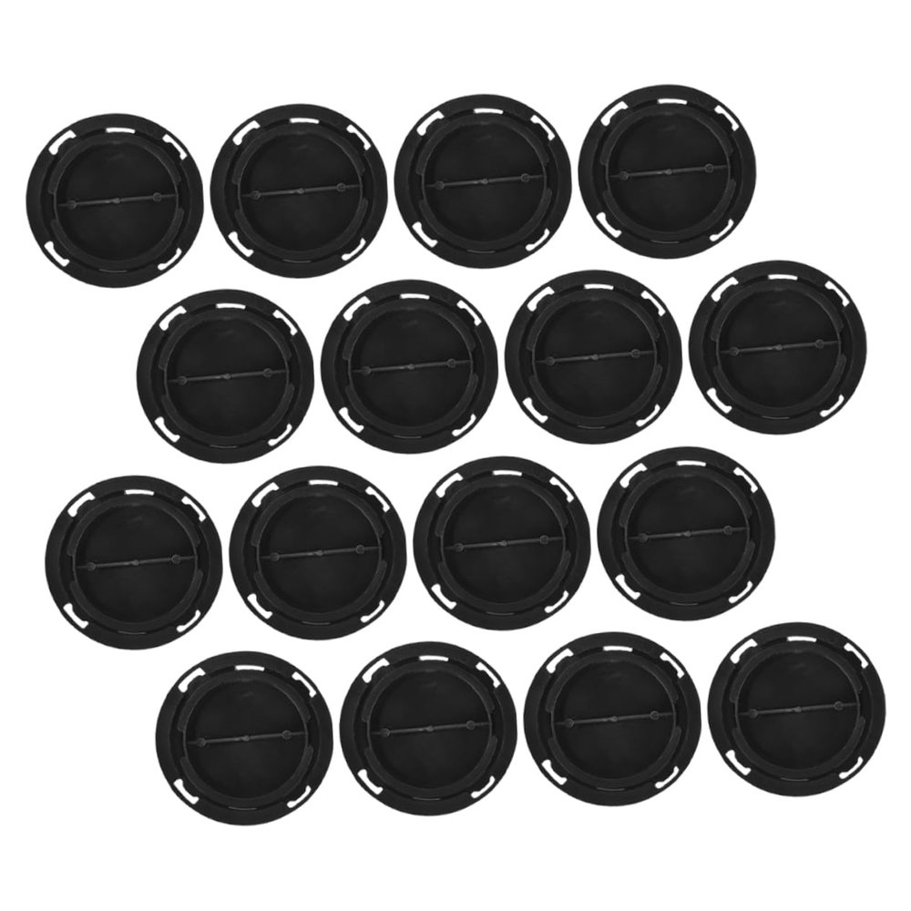 BRIGHTFUFU 30pcs Piggy Bank Plugs Money Saving Box Stoppers Plastic Bottom Stopper for Coin Banks and Deposit Boxes Easy to Clean and Reusable