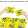 Puzzle Racer Kids Car Track Set for Kids, Educational Puzzle Racer Car Track Set for Boys and Girls 3 4 5 6 7 8 Year Old (Ocean, PCS, 5) view 2