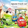 Puzzle Racer Kids Car Track Set for Kids, Educational Car Race Track for Boys 3 4 5 6 7 8 Year Old (Dinosaur, PCS, 25) view 4