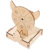 GARVALON 1set Wooden Prize Wheel Accessories for Party Games Fun Rotating Wheel for Boys and Girls and Family Gatherings Engaging Classroom Carnival Activities view 1