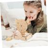 GARVALON 1set Wooden Prize Wheel Accessories for Party Games Fun Rotating Wheel for Boys and Girls and Family Gatherings Engaging Classroom Carnival Activities view 4