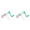 2 Pcs Hand Crank Driven Electricity Generator Mechanical for Home and Emergency view 1