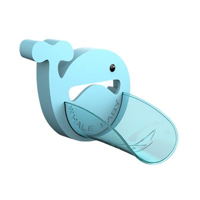 Children Whale Shape Faucet Extender Water-Saving Cartoon Baby Wash-Hand Tap Extension Bathroom Water Tap Accessory