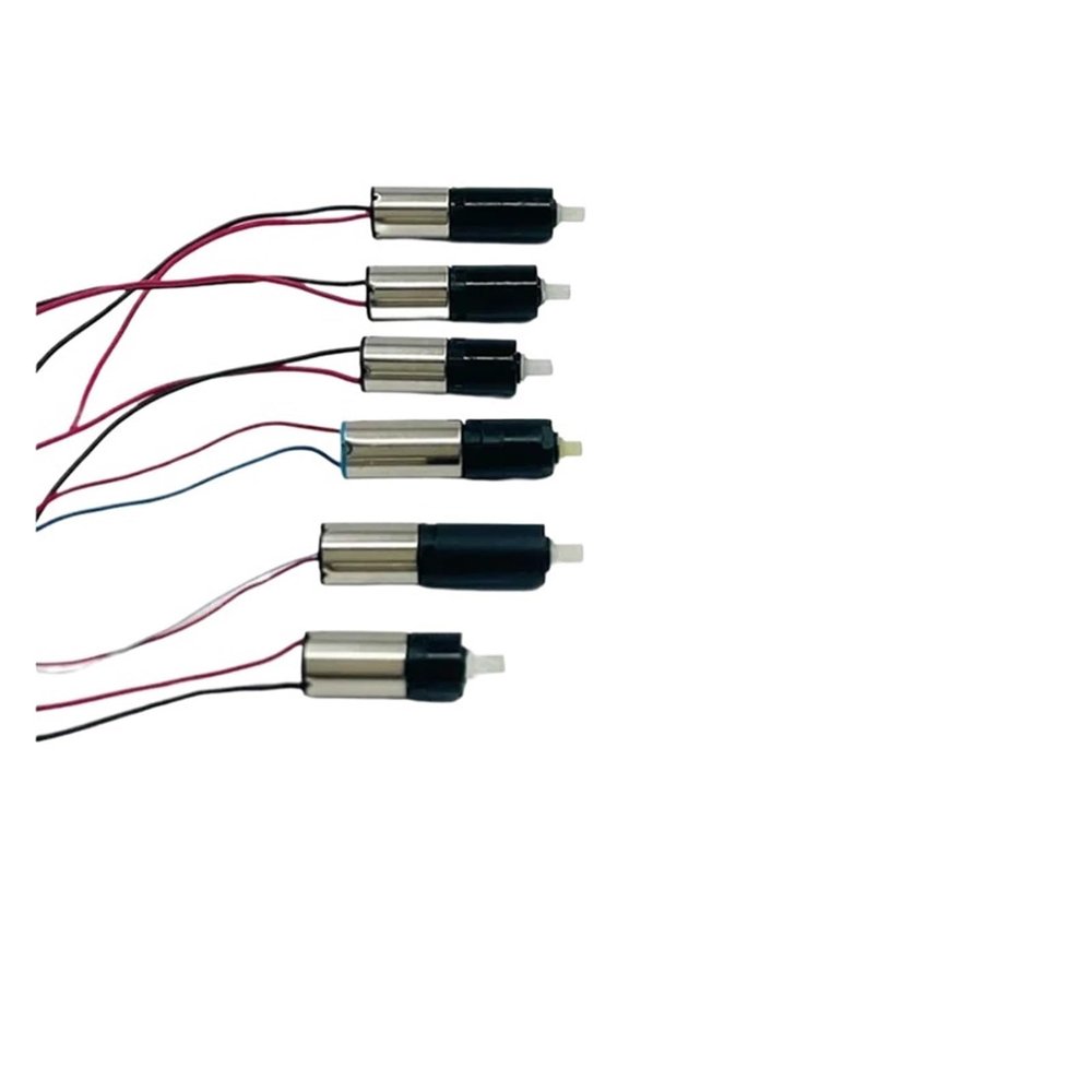TZNLTPFY DC 3V 3.7V 46RPM-6400RPM 6mm Planetary Gear Electronic Starter Reduction Gearbox Coreless Electronic Starter DIY Robot Fingerprint Lock DINZHHENGYIN(C 1200rpm)