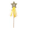 HEYXI Princess Wand for Girls Star Princess Wand Fairy Wand Crystal Fairy Wand Star Wand Yellow view 1