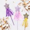HEYXI Princess Wand for Girls Star Princess Wand Fairy Wand Crystal Fairy Wand Star Wand Yellow view 4