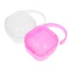 BIUDECO 2pcs Pacifier Case Portable Pacifier Holder Box for Travel Design Material Convenient Storage Go Parents Includes view 1