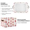 Nander Christmas Tree Storage Basket 2PCS,Foldable Storage Bin Waterproof Laundry Basket Storage Box with Handle for Home Closet & Office Living Room view 2