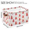 Nander Christmas Tree Storage Basket 2PCS,Foldable Storage Bin Waterproof Laundry Basket Storage Box with Handle for Home Closet & Office Living Room view 3