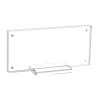 Acrylics Banknote Holder Clear Money Display Case Currency Ticket Protector Paper Money Display Frame 7.28x3.46Inch view 1